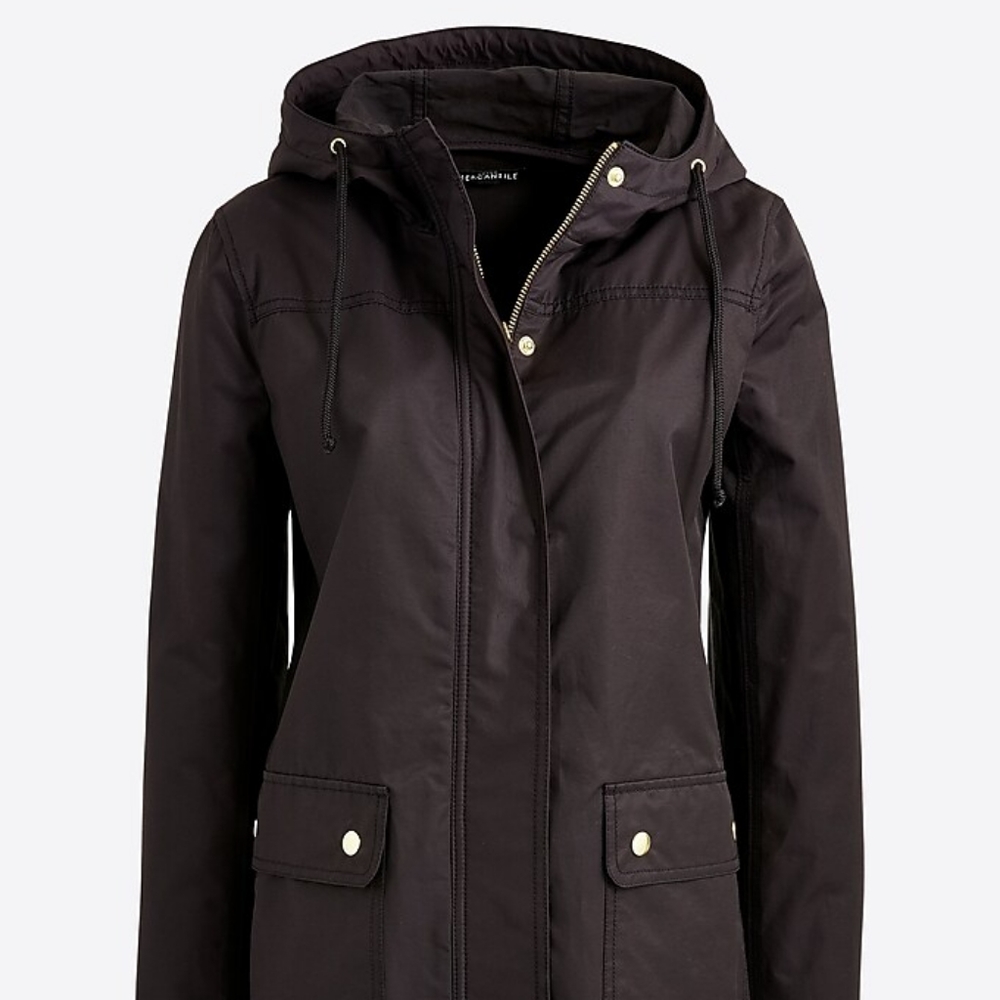 NWT - J. Crew Factory Water Resistant Rainjacket